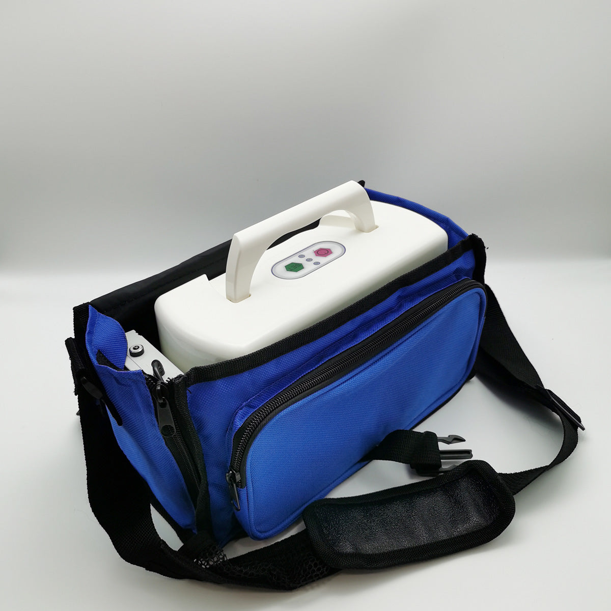 Concentrador de oxígeno portátil de 3L para viajes y automóvil - Máquina O2 portátil Accesorios de generador de oxígeno pequeño y mochila