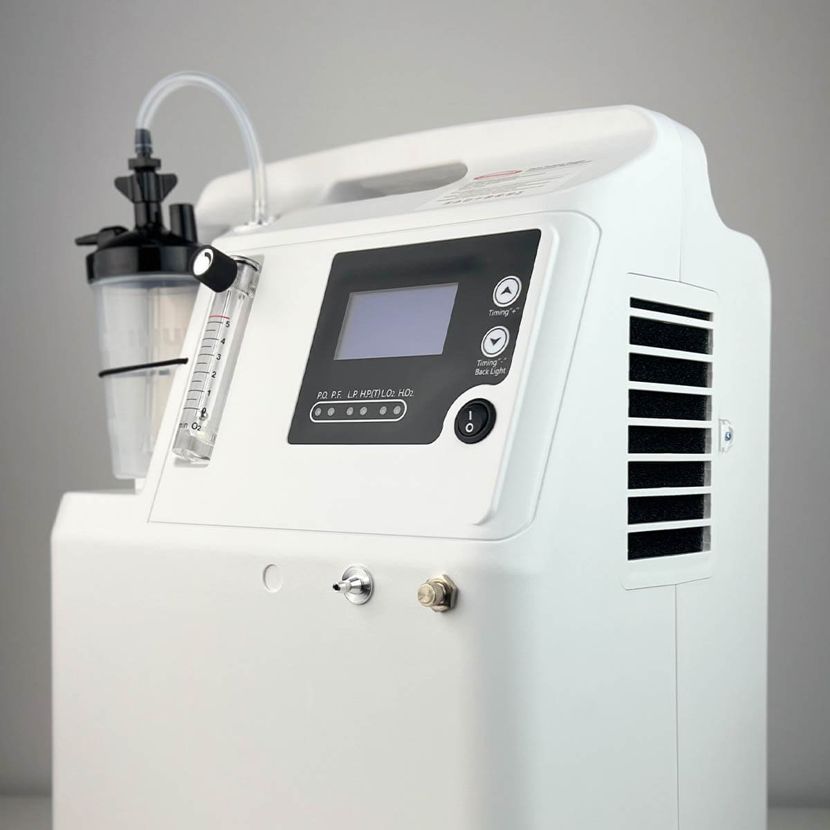93% 5Liters Per Minute High Purity Continuous Flow Oxygen Generator Oxygen Therapy with Medical Grade 5-Liter Oxygen Concentrator O2 Making Machine