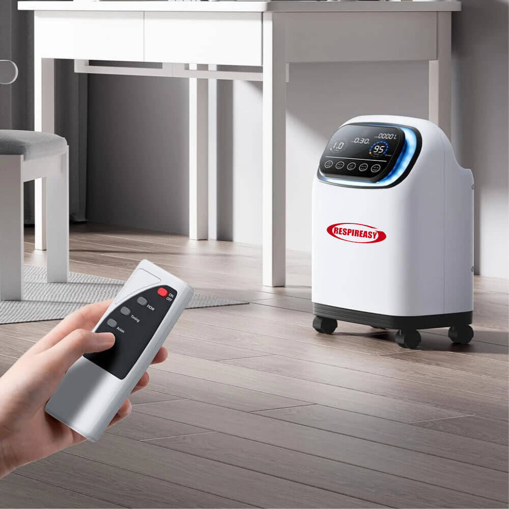 Powerful 9Liters Household Use Oxygen Concentrator Machine Portable 9L/min Continuous Oxygenerator Medical Oxygen Generator for Elderly Homecare