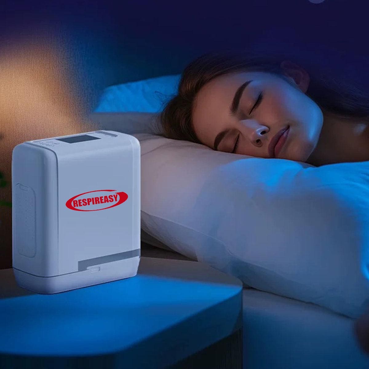 RESPIREASY Mini Small High-Efficiency Portable Oxygen Generator, Travel Backpack Oxygen Generator, Lithium Battery Oxygen Generator, Complete Accessories REA O2 Machine dedakj