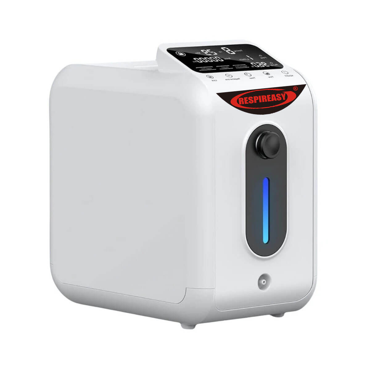 Buy 2IN1 RespirEasy Home Oxygen Concentrator, 1-8/min Continuous Flow Adjustable Oxygen Generator, Healthy Oxygen Therapy Device RE-E1 dedakj