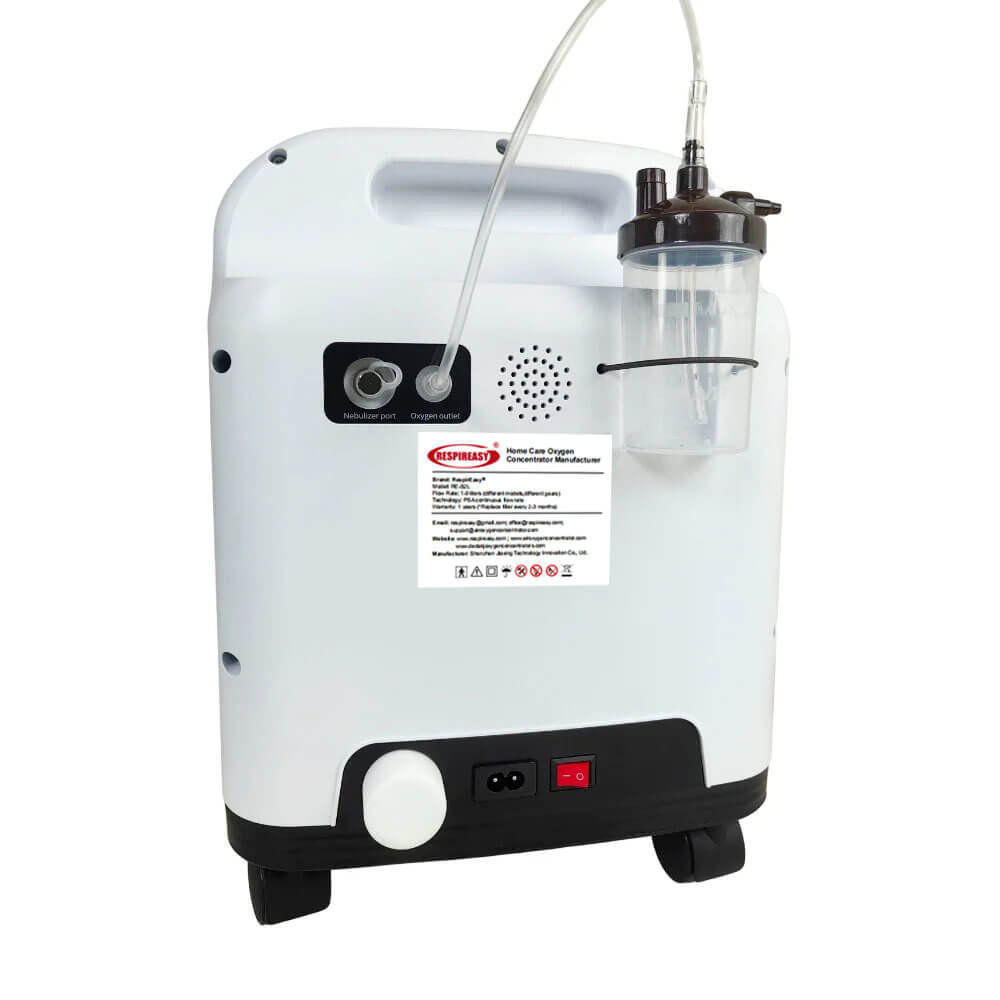 Powerful 9Liters Household Use Oxygen Concentrator Machine Portable 9L/min Continuous Oxygenerator Medical Oxygen Generator for Elderly Homecare