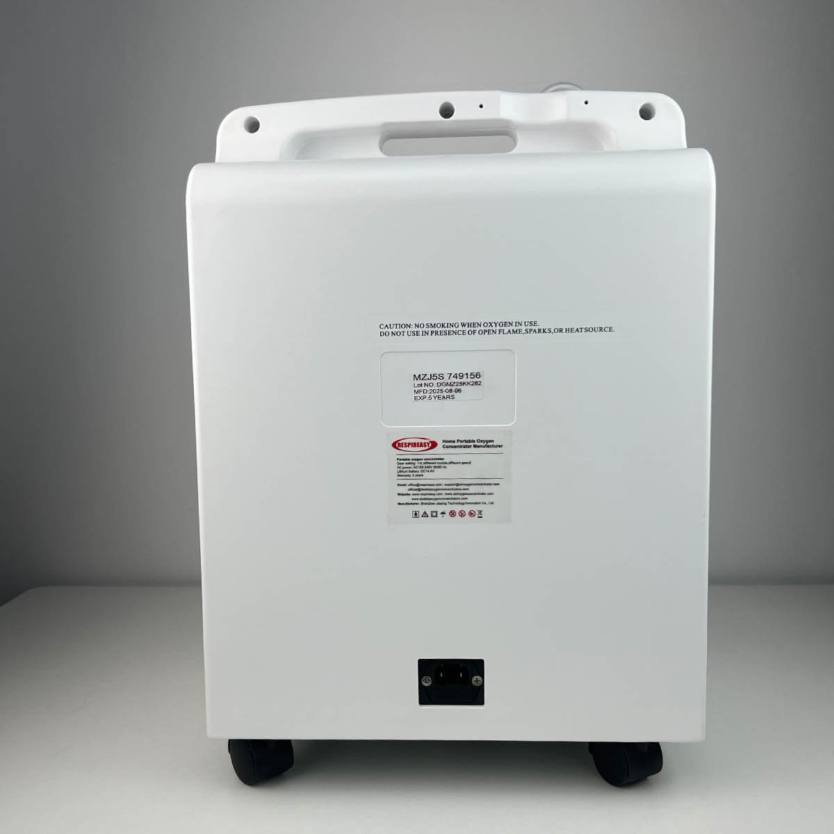 93% 5Liters Per Minute High Purity Continuous Flow Oxygen Generator Oxygen Therapy with Medical Grade 5-Liter Oxygen Concentrator O2 Making Machine