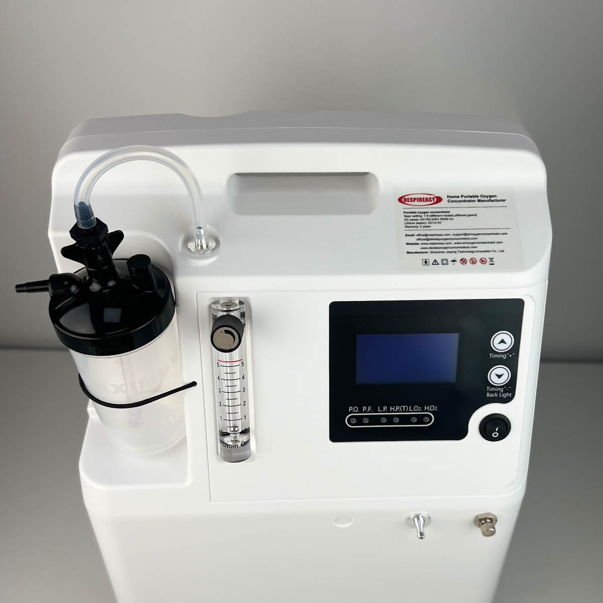 Buy 10L-20L Home Medical Oxygen Concentrator Powerful O2 Oxygen Concentrator 95% High Oxygen Concentration O2 Making Machine DEDAKJ Respireasy