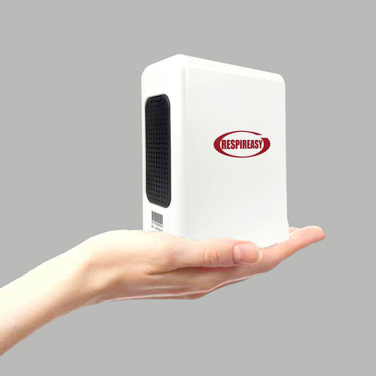 RESPIREASY Portable Oxygen Concentrator with Adjustable Flow (1–6 L/min)