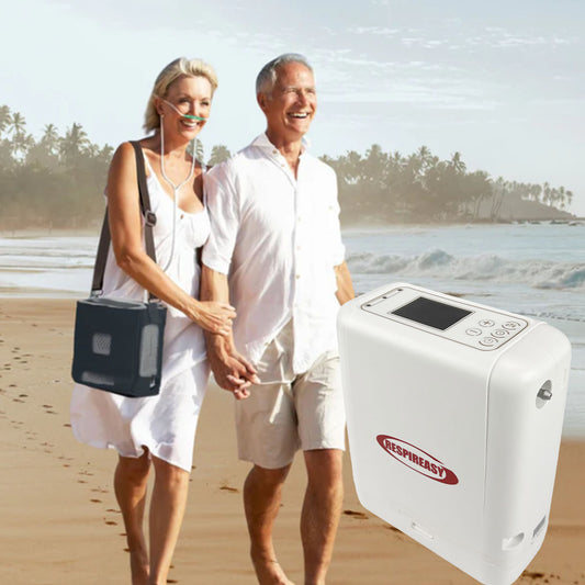 Home portable oxygen concentrator REA 1-7 LPM O2 93% oxygen concentration adjustable oxygen generator oxygen machine with lithium battery