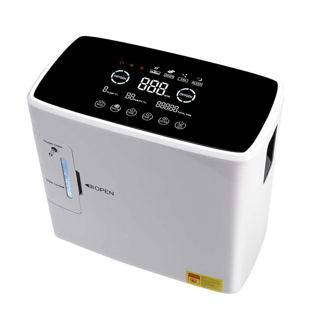 Powerful 2-9 Ltrs Home Portable Oxygen Concentrator DEDAKJ DE-2SW Oxygen Concentrator Continuous Flow 9 Liters Oxygen Making Machine