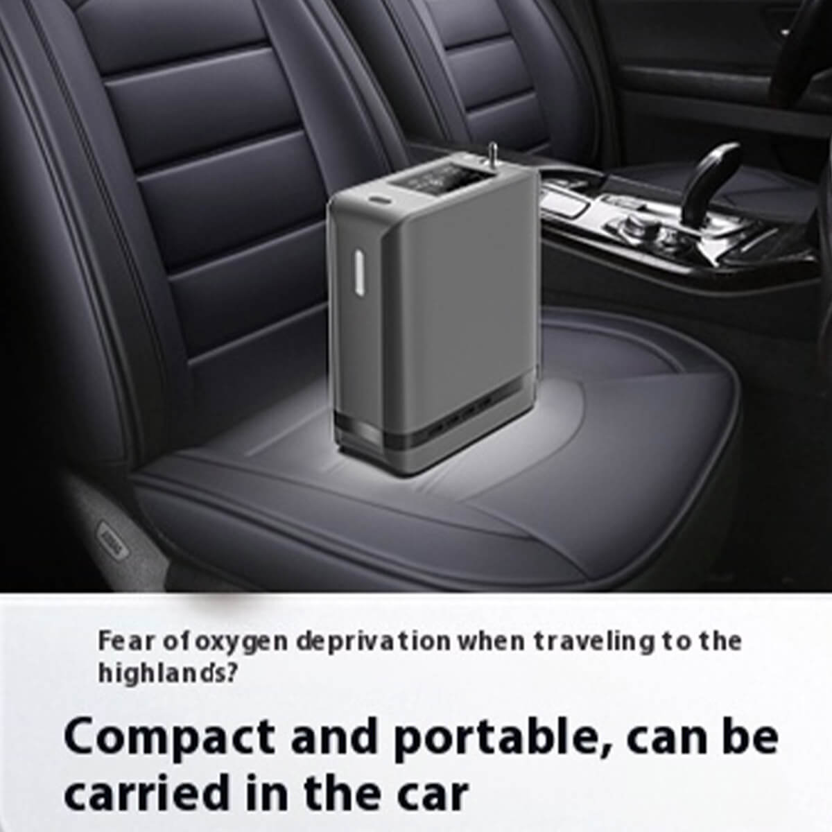 Concentrador de oxígeno de viaje portátil Generador O2 de 1-9 litros con máquina O2 Máquina O2 con batería de mochila OTC Mini Oxygen Concentrator Price