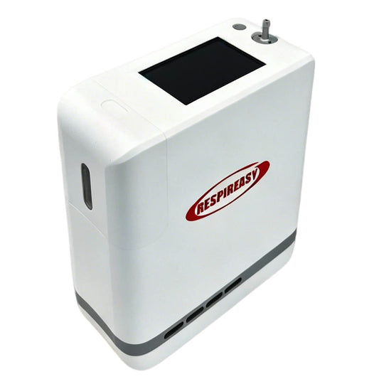 Leistungsstarker tragbarer Sauerstoffkonzentrator REC 1-9 Liter einstellbarer Sauerstoffgenerator mit Lithiumbatterie