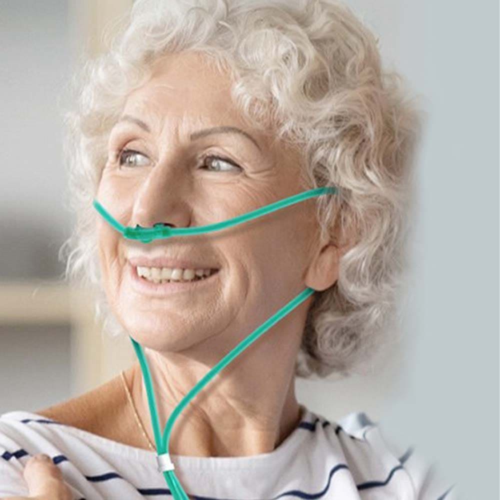 Concentrador de oxígeno de flujo continuo de 5 l/min, máquina recargable (2025), generador portátil para producir O2, ideal para viajes en avión y coche.