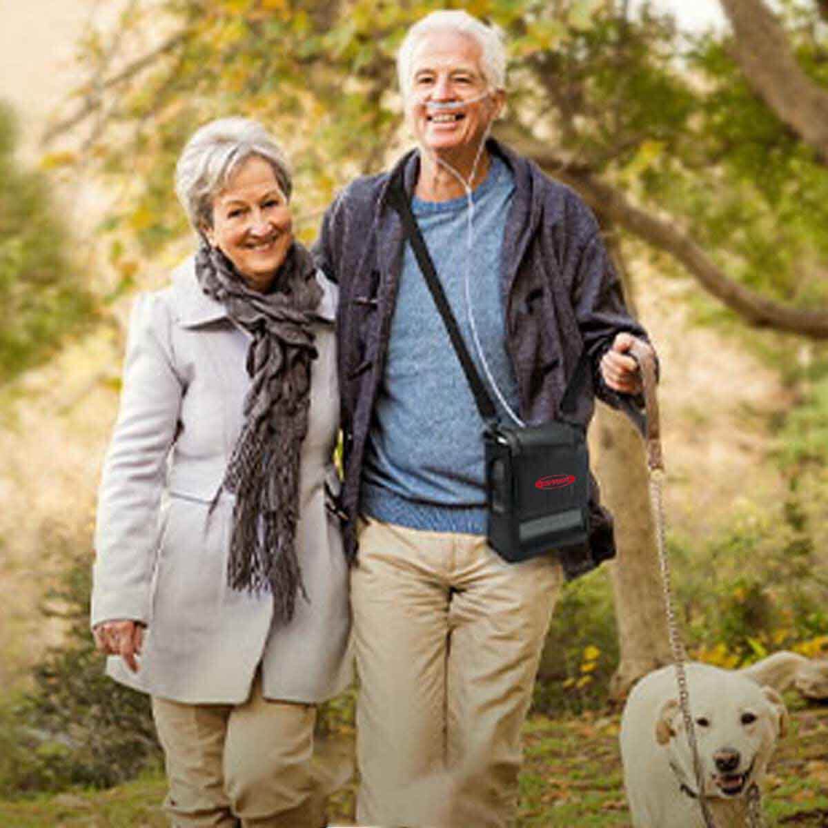Powerful Portable Oxygen Concentrator REC 1-9 Liter Adjustable Lightweight Mini Medical O2 Oxygen Concentrator Lithium Battery