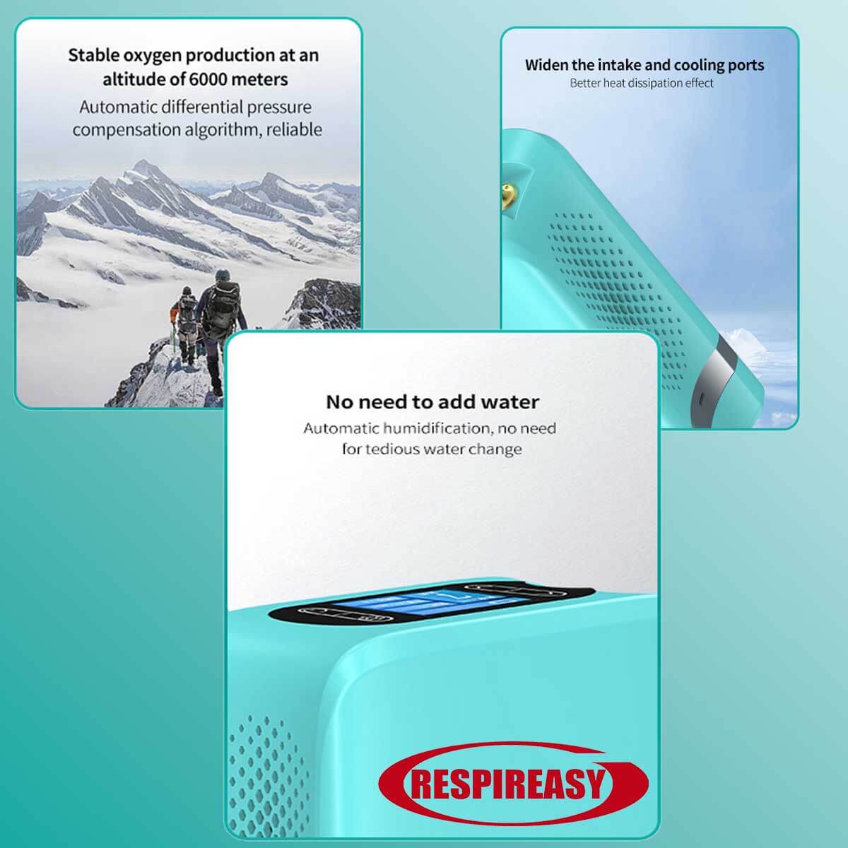 Buy Personal Oxygen Concentrator Portable Oxygen Generator 93% O2 RespirEasy Cardiac Oxygen Concentrator Oxygen Machine Store