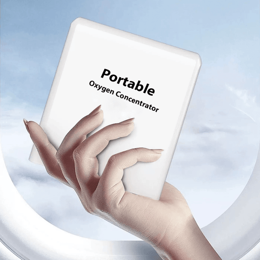 2025 Inicio Generador de oxígeno portátil RES 1-6L Mini concentrador de oxígeno médico ajustable con batería de litio potente extraíble