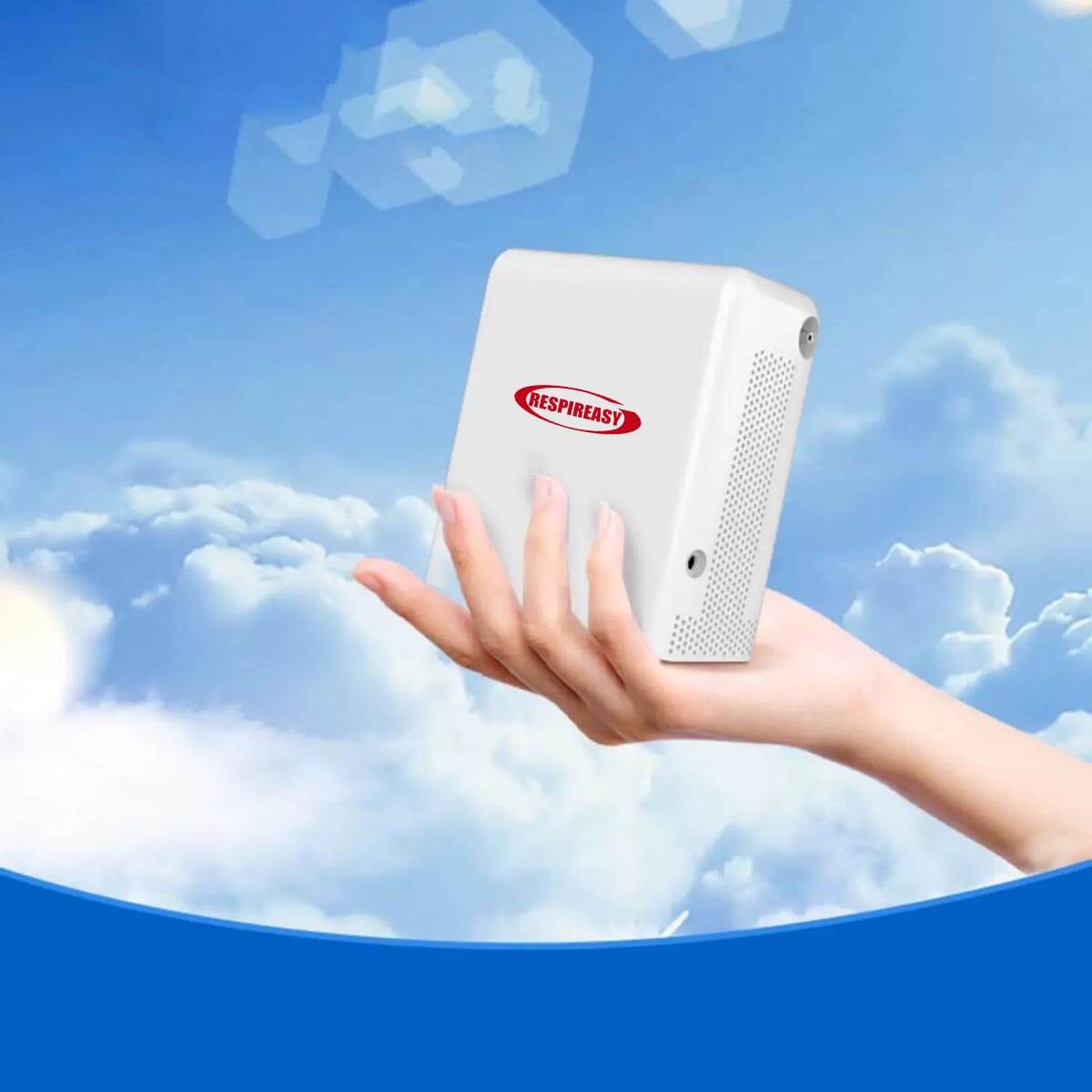 2025 Top Travelig UsePortable Oxygen Concentrator 1-6 Liters Adjustable Lithium Battery O2 Machine OTC Oxygen Generator 93% Oxygen Concentration Low Noise