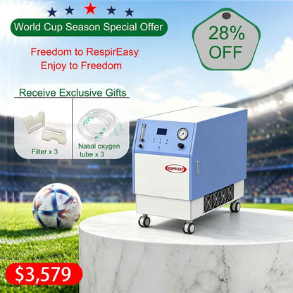 Respirasy fuerte fijo con ruedas universales 1-20L concentrador de oxígeno hospital otc generador de oxígeno 1-20L máquina O2 ajustable 96% concentración de oxígeno