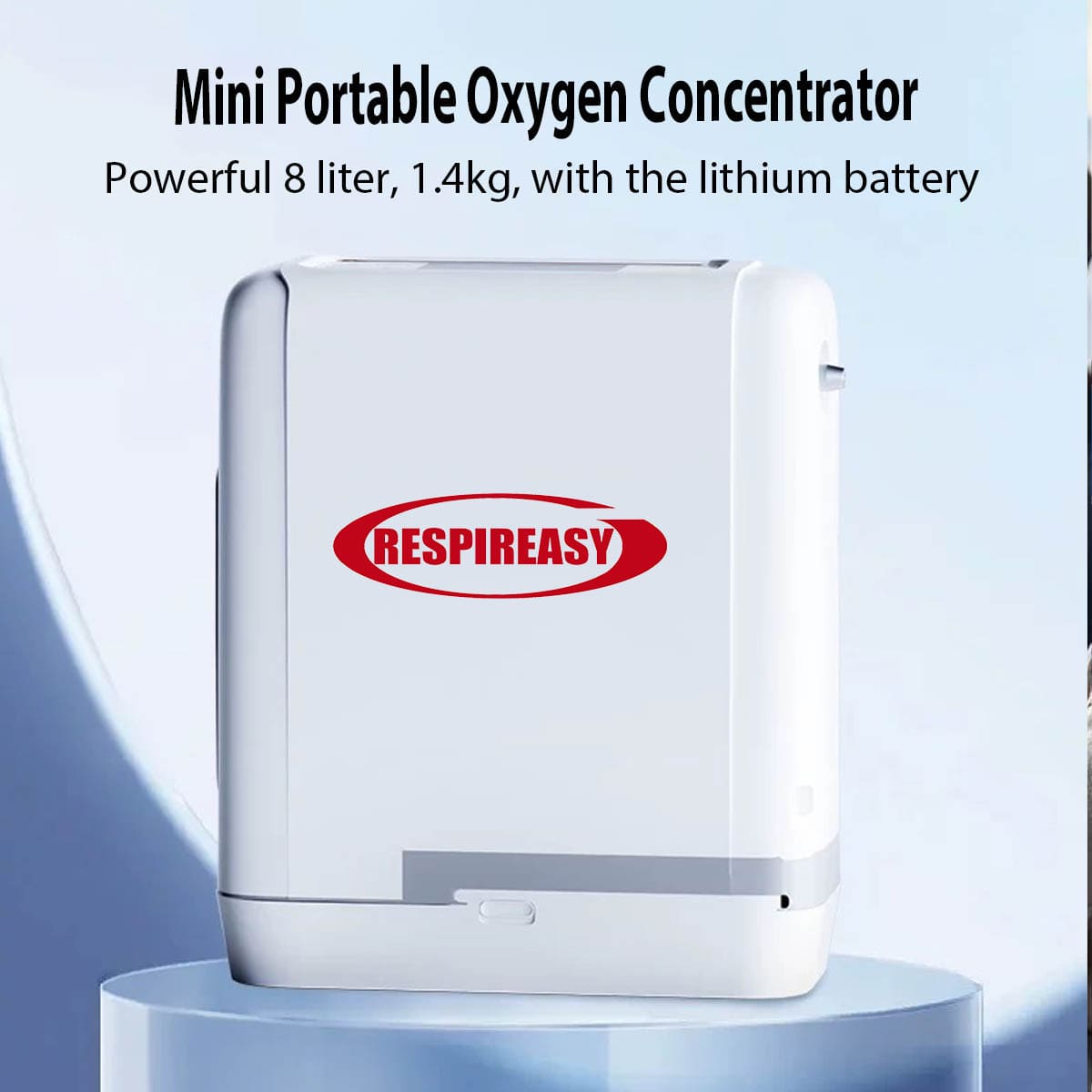 NEWEST 2025 Portable Travel Oxygen Generator 7Liters Lithium Battery Powered Oxygen Generator Aircraft Car Small Home Oxygen Inhalation