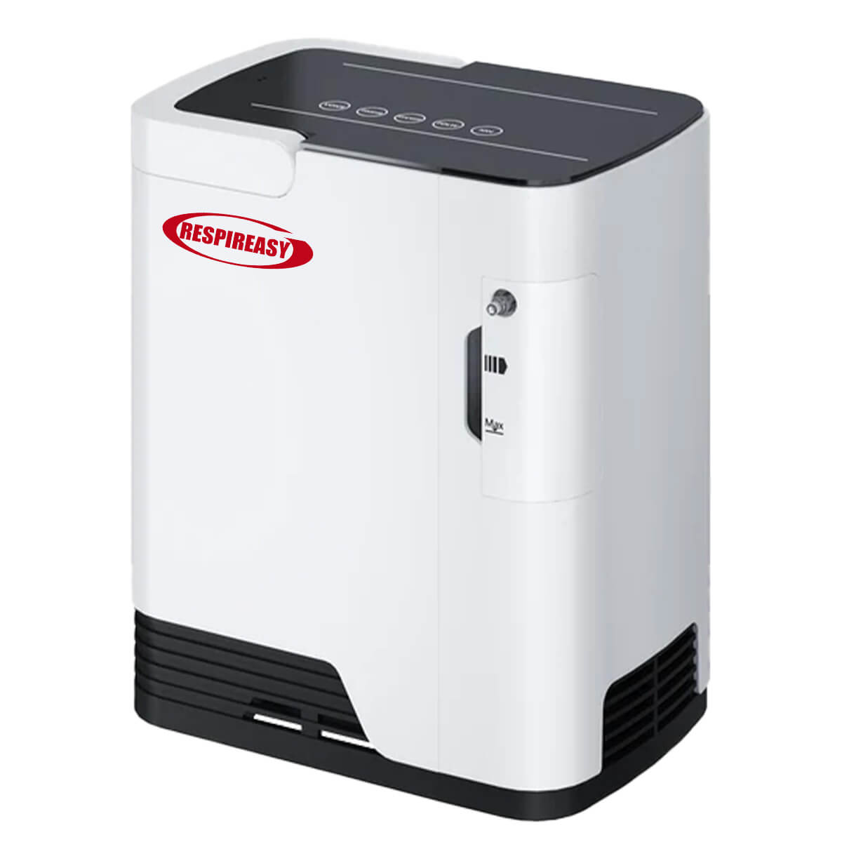 1-7L Home Portable Oxygen Concentrator and Nebulizer, 7L Adjustable Oxygen Generator RESPIREASY RE-Q1L
