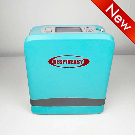Travel Portable Oxygen Concentrator 1-7 Liters Adjustable to 96% Pure Oxygen Concentration Suitable for Nighttime Use RespirEasy Oxygen Store