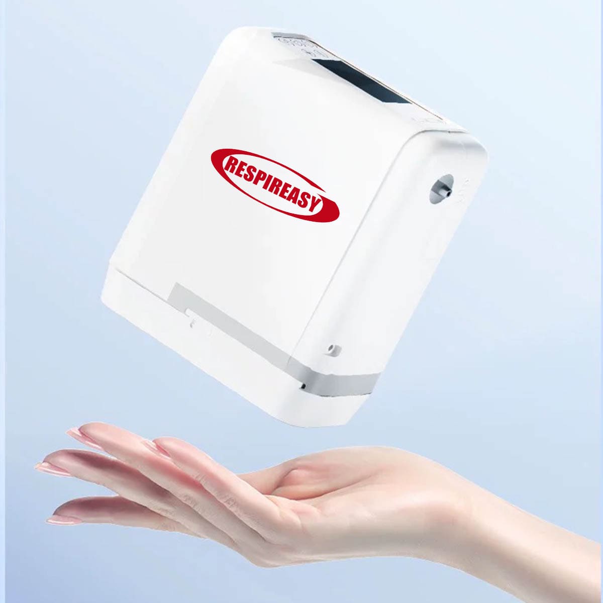 Concentrador de oxígeno de AC/CC respirasy 1-7L Viajamiento ajustable Concentrador de oxígeno portátil con concentrador de oxígeno de REA de batería
