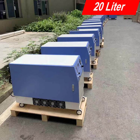 Home Medical Anesthesia Oxygen Concentrator 20 liters Fixed Oxygen Generator 95% High Concentration Oxygen Outlet Pressure 0.04-0.07 MPA Adjustable 1-20 Liters O2 Oxygen Machine Respireasy-DEDAKJ