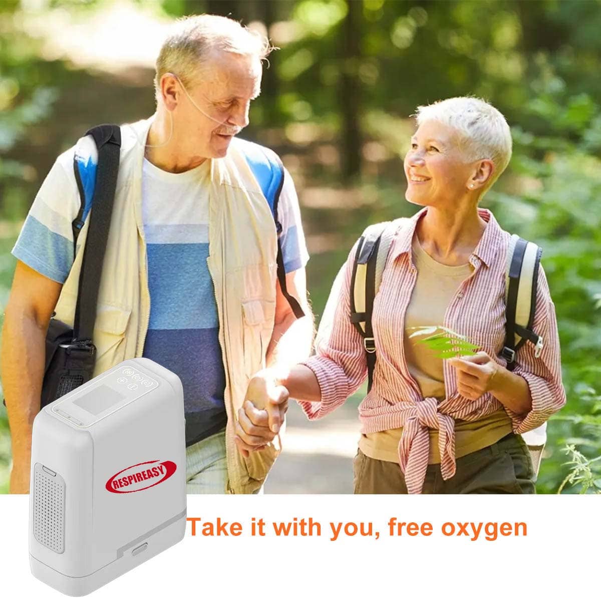 NEWEST 2025 Portable Travel Oxygen Generator 7Liters Lithium Battery Powered Oxygen Generator Aircraft Car Small Home Oxygen Inhalation