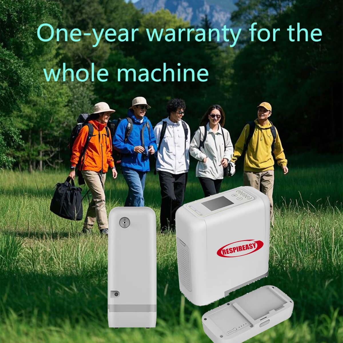 NEWEST 2025 Portable Travel Oxygen Generator 7Liters Lithium Battery Powered Oxygen Generator Aircraft Car Small Home Oxygen Inhalation