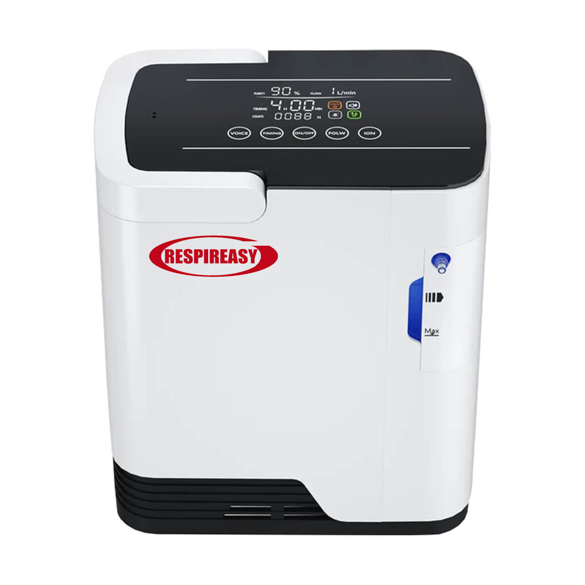 1-7L Home Portable Oxygen Concentrator and Nebulizer, 7L Adjustable Oxygen Generator RESPIREASY RE-Q1L