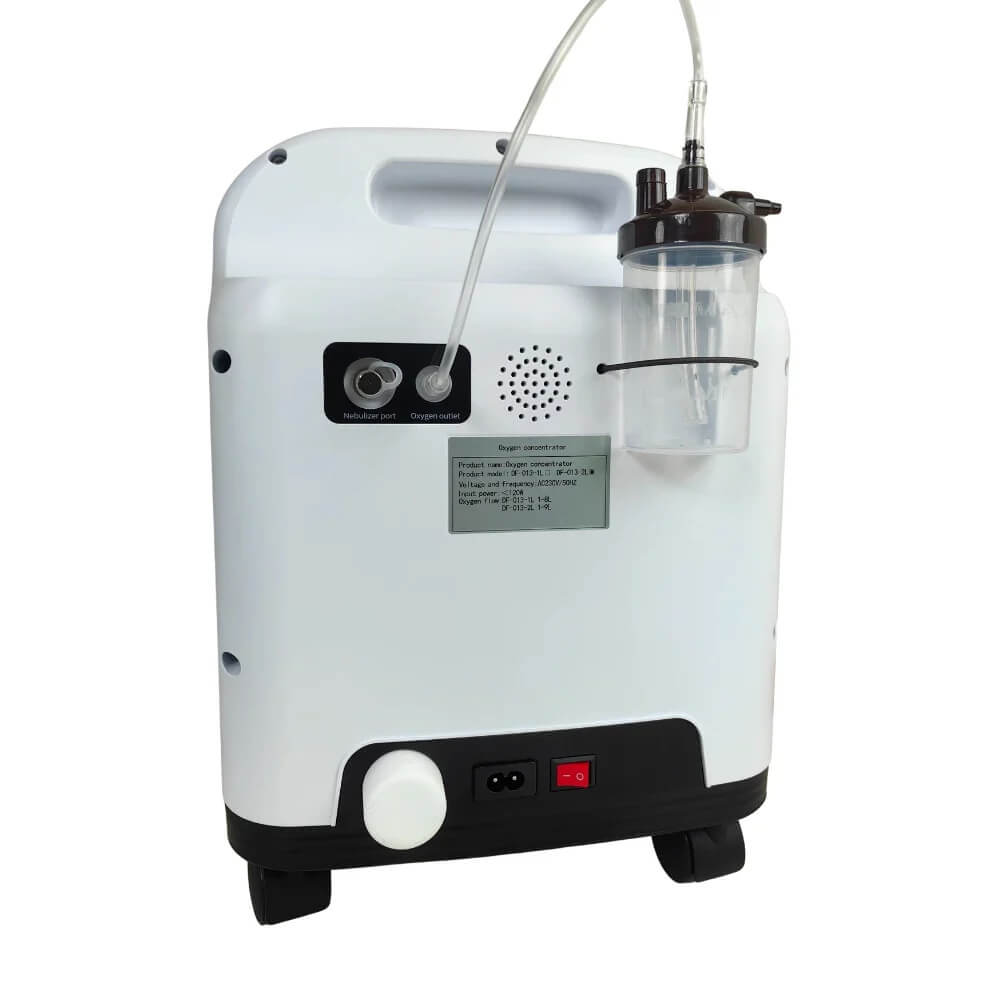 Powerful 9Liters Household Use Oxygen Concentrator Machine Portable 9L/min Continuous Oxygenerator Medical Oxygen Generator for Elderly Homecare