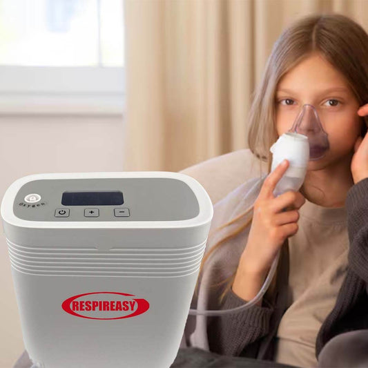 2025 New Continuous Flow 5L/min Oxygen Concentrator Rechargeable Machine Generator Portable O2 Making Machine for Airline Car Travel