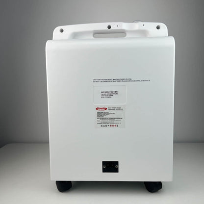 RespirEasy FDA Medical Grade 5L Home Oxygen Concentrator DEDAKJ with Nebulizer Function – Quiet, Continuous Flow Oxygen Machine for Elderly COPD