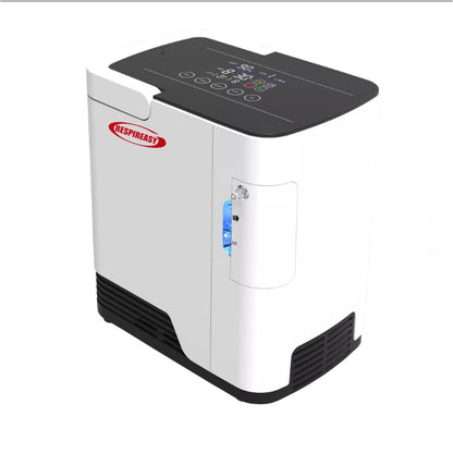 1-7L Home Portable Oxygen Concentrator and Nebulizer, 7L Adjustable Oxygen Generator RESPIREASY RE-Q1L