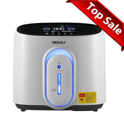 Home Personal Use O2 Generator Portable Oxygen Generator DEDAKJ 8L 93% Oxygen Concentration Adjustable Oxygen Generator Machine