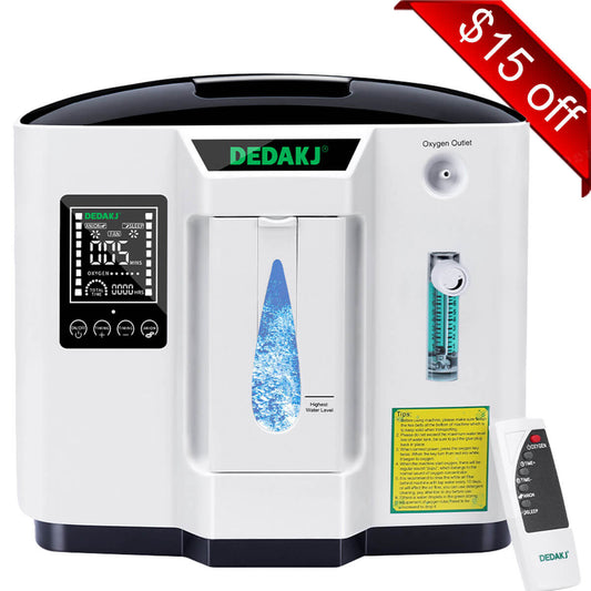 Buy Home use 7L Adjustable Oxygen Concentrator DEDAKJ DE-1A 93% Oxygen Concentration Continuous Flow Oxygen Machine