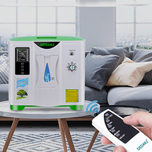 Home Medical Oxygen Concentrator DEDAKJ DE-2A Portable Oxygen Generator Continuous Flow 9L Oxygen Concentrator 93% Oxygen Concentration