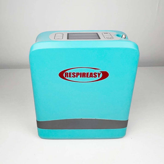 Portable Home Oxygen Concentrator, 1-7L Adjustable Oxygen Generator, 93% High Purity, Travel O2 Machine, Includes Carrying Case and Backpack