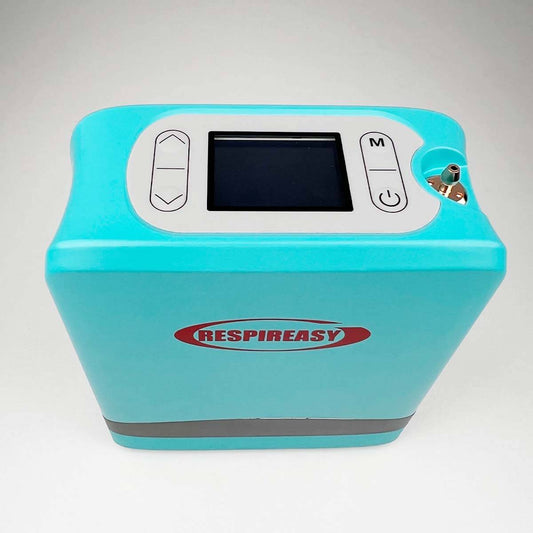 Portable Home Oxygen Concentrator, 1-7L Adjustable Oxygen Generator, 93% High Purity, Travel O2 Machine, Includes Carrying Case and Backpack