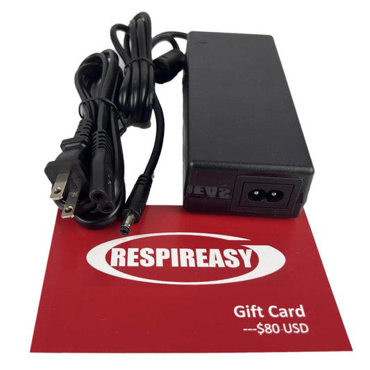RESPIREASY Oxygen Concentrator Original Accessory Kit - Including Battery Charger and AC Adapter DEDAKJ