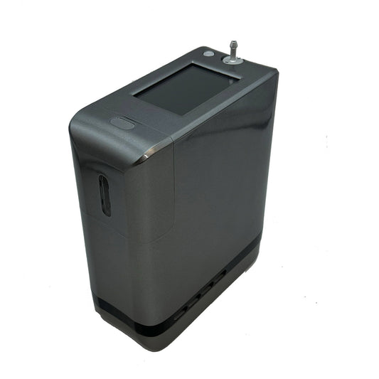 TOP Powerful Oxygen Concentrator Portable Oxygen Generator 1-9 Liters Adjustable O2 Machine Low Noise With Humidification Water Tank DEDAKJ