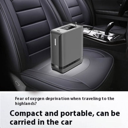 New Powerful Oxygen Concentrator Portable Oxygen Generator 1-9 Liters Adjustable O2 Machine Low Noise With Humidification Water Tank DEDAKJ
