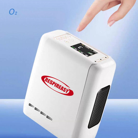 Buy 7L Adjustable Oxygen Generator Small Portable Oxygen Concentrator O2 Mini 93% Oxygen Concentration with Rechargeable Battery & Travel Backpack