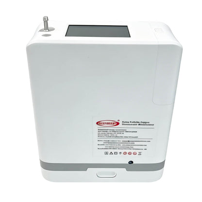 Nuevo potente concentrador de oxígeno Generador de oxígeno portátil 1-9 litros Máquina O2 Ajustable Bajo ruido con humidificación Tanque de agua Dedakj