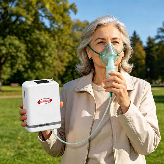TOP Leistungsstarker Sauerstoffkonzentrator Tragbarer Sauerstoffgenerator 1-9 Liter Einstellbare O2 Maschine Geräuscharm Mit Befeuchtungswassertank DEDAKJ