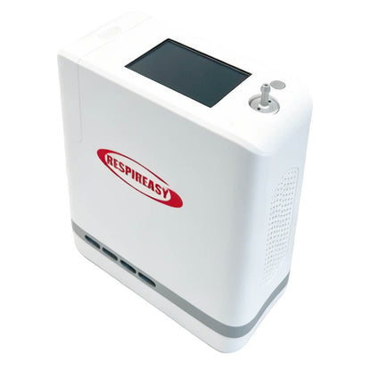 Nuevo potente concentrador de oxígeno Generador de oxígeno portátil 1-9 litros Máquina O2 Ajustable Bajo ruido con humidificación Tanque de agua Dedakj