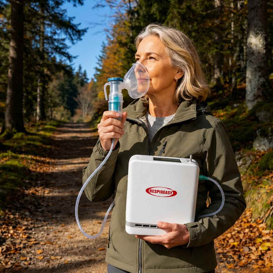 Concentrador de oxígeno de viaje portátil Generador O2 de 1-9 litros con máquina O2 Máquina O2 con batería de mochila OTC Mini Oxygen Concentrator Price