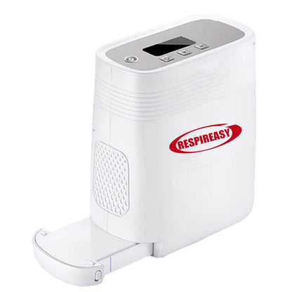 2025 RespirEasy New Portable 5ltr Continuous Flow Home Oxygen Concentrator Machine Oxygen Generators for Airplane Traveling