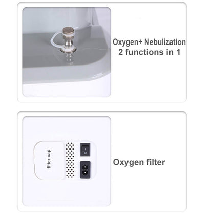 2026 New Home Use PSA Portable 9LPM Continuous Flow Oxygen Generator Machine High Purity 1-9Liter Oxygene Concentrator with Nebulizer Low Price1-9Liter Oxygene Concentrator with Nebulizer Low Price