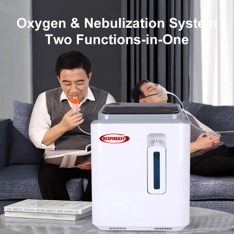 2026 New Home Use PSA Portable 9LPM Continuous Flow Oxygen Generator Machine High Purity 1-9Liter Oxygene Concentrator with Nebulizer Low Price1-9Liter Oxygene Concentrator with Nebulizer Low Price