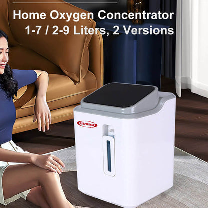 2026 New Home Use PSA Portable 9LPM Continuous Flow Oxygen Generator Machine High Purity 1-9Liter Oxygene Concentrator with Nebulizer Low Price1-9Liter Oxygene Concentrator with Nebulizer Low Price