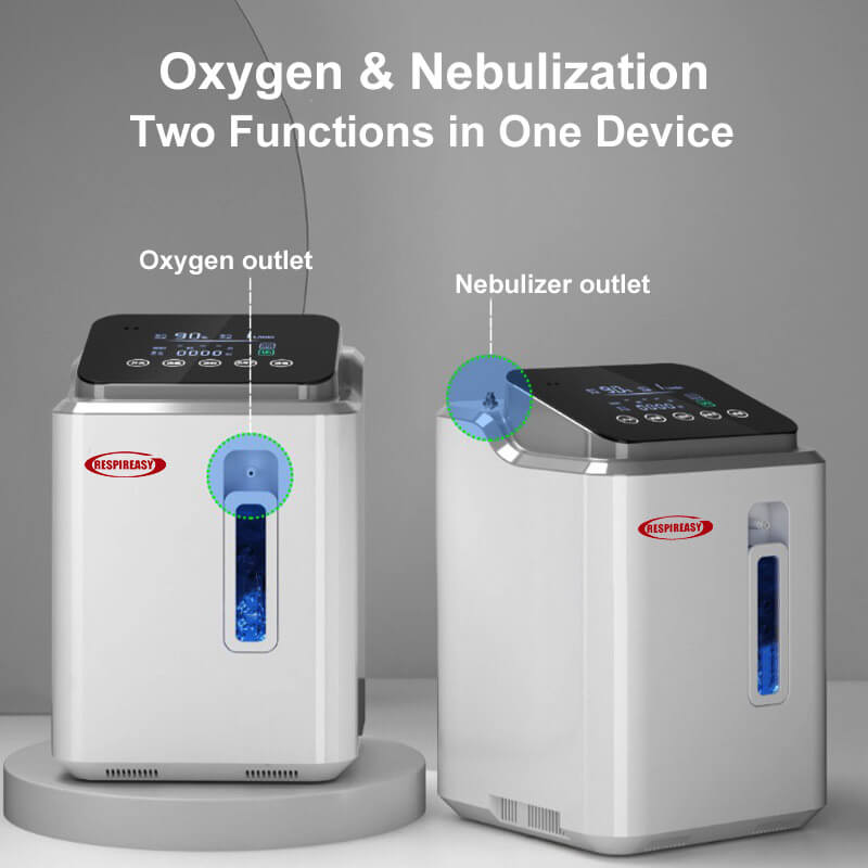 2026 New Home Use PSA Portable 9LPM Continuous Flow Oxygen Generator Machine High Purity 1-9Liter Oxygene Concentrator with Nebulizer Low Price1-9Liter Oxygene Concentrator with Nebulizer Low Price
