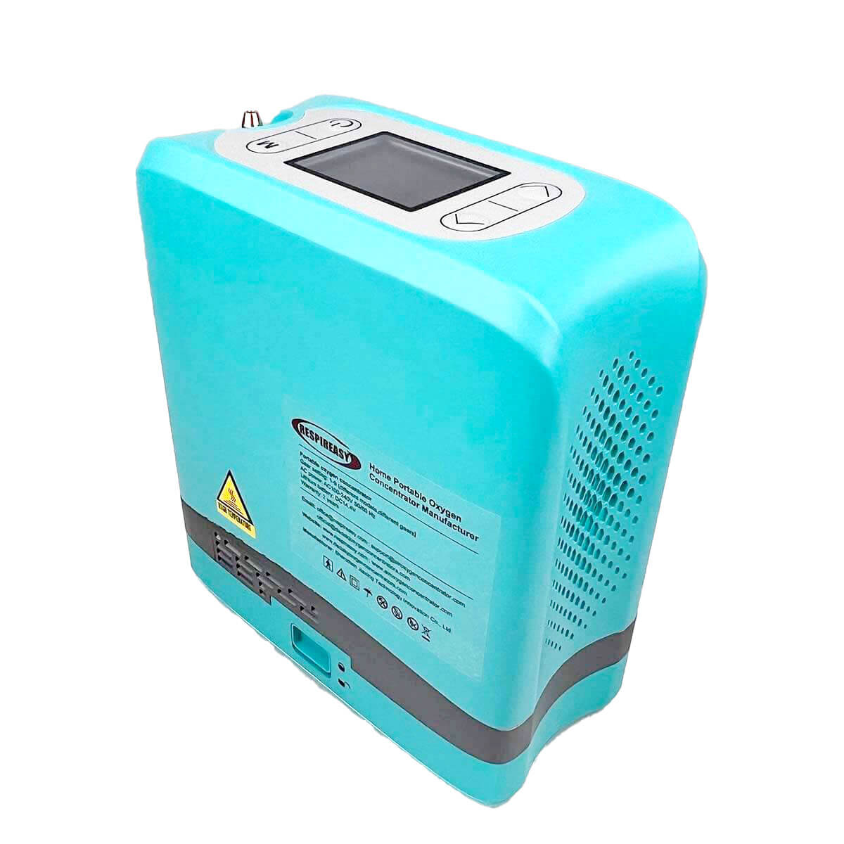 Travel Portable Oxygen Concentrator 1-7 Liters Adjustable to 96% Pure Oxygen Concentration Suitable for Nighttime Use RespirEasy Oxygen Store